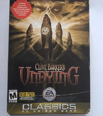 Brand New - Clive Barker's Undying For PC - NIB - New In Box