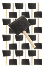 Pro Grade - Foam Brushes - 4 Inch - 24 Piece Poly Foam Brush Se Kitchen