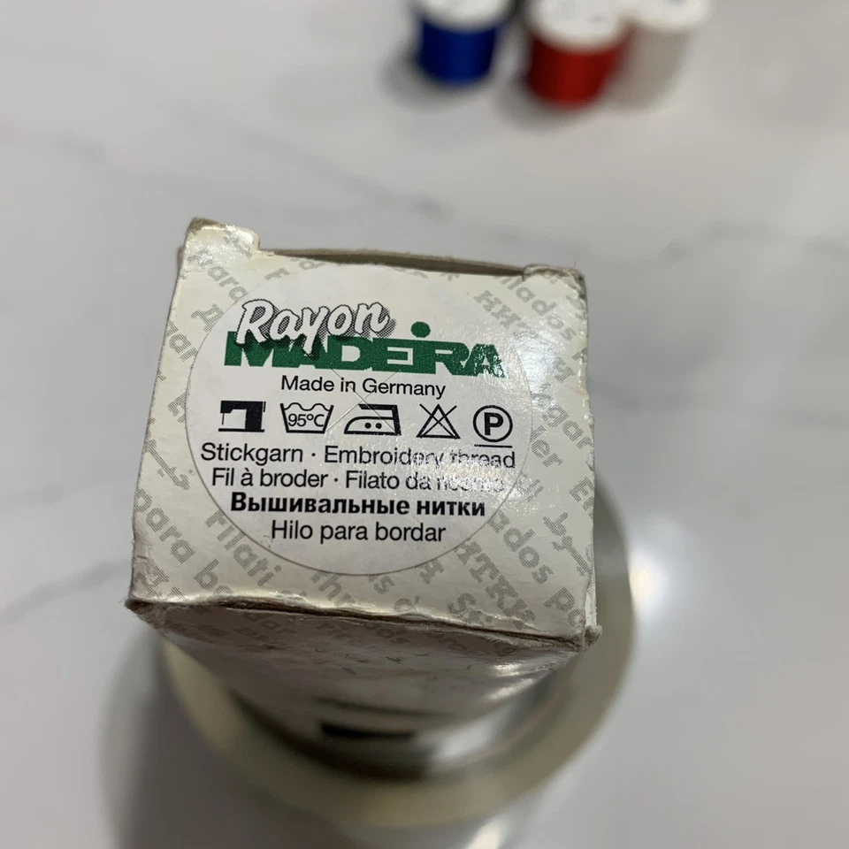 1 boxes of Madeira RAYON Embroidery Thread mix color 400M - Image 2 of 4