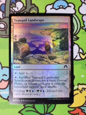 Tranquil Landscape Foil Modern Horizons 3 Magic MTG MH3