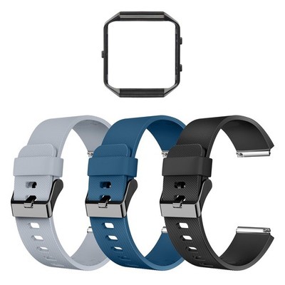 LEEFOX Compatible Blaze Bands with Frame, Sport Silicone Replacement Strap fo...