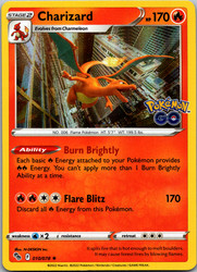 Charizard 010/078 Holo Rare Pokémon GO