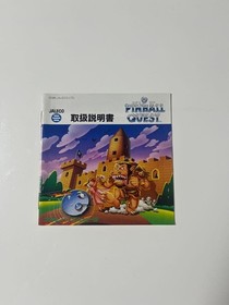Pinball Quest Nintendo Famicom FC Jaleco Japan Import NTSC-J Video Game