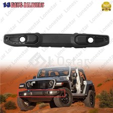 For 2018-2025 Jeep Wrangler Jl Willys Style Front Bumper Cover Black Inserts For 2018-2025 Jeep Wrangler Jl Willys Style Front Bumper Cover Black Inserts