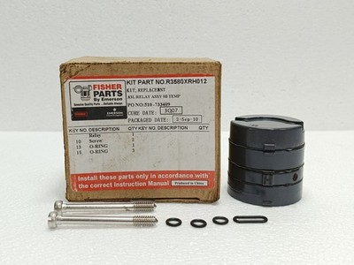 FISHER R3580XRH012 83L Relais Baugruppe Hi Temp Positionierer Kit Neu