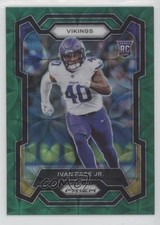 2023 Panini Prizm Rookies Green Scope Prizm 18/75 Ivan Pace Jr #366 ku9
