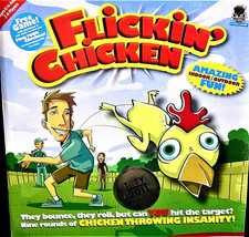 Flickin Chicken Game, NEW Sealed, Toy Year Award, Age 6 up 2-4 players Haywire