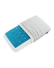 Deluxe Cooling Gel Pillow - Patented Cooling Technology, Odorless Memory Foam...