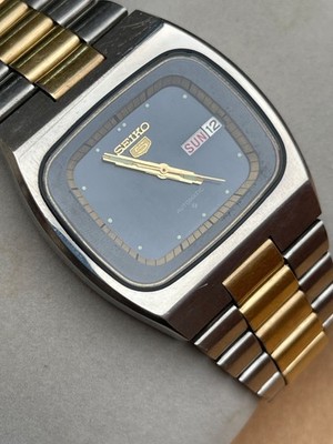 Seiko 5 6309-508A Automatic Two-Tone Vintage Japan Men's Watch | eBay