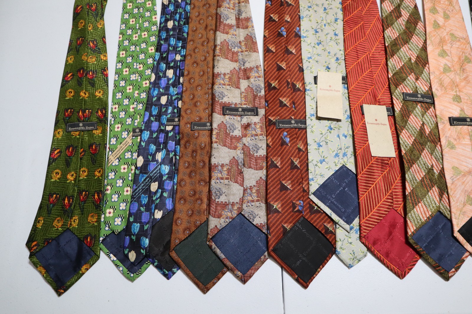 Leonard Paolo Gucci Polo Armani Versace Zegna Mens Tie Neckties Lot 170 Ties thumbnail 12