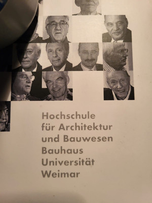 Porträts und Ansichten -  H.-U. Mönnig, BAUHAUS Weimar !!!