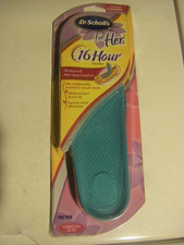 Dr Scholls For Her 16 Hour Women's Insoles Size 6-10 Cushioned Comfort