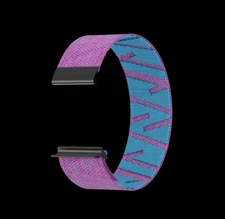 New Whoop 5.0 Band (Pink With Blue) Black Clasp/hook/fastlink Also Fits Whoop MG