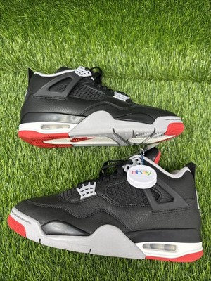 Nike Air Jordan 4 Retro FV5029 006 8 Black Red Cement Grey Reimagined IV DS Bred