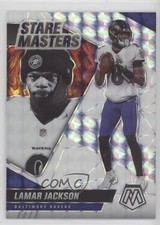 2021 Panini Mosaic Stare Masters White Prizm 20/25 Lamar Jackson #SM1 1d0h