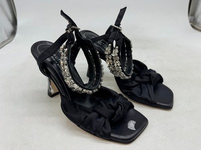 Beautiisoles by Robyn Shreiber Callie Sandal Women's Black Ankle Strap - 5.5