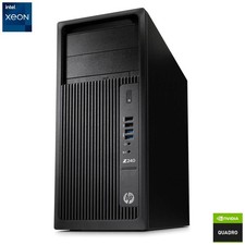 HP Z240 Tower Workstation Xeon E3-1240 16GB RAM 512GB SSD NVIDIA Warranty VAT