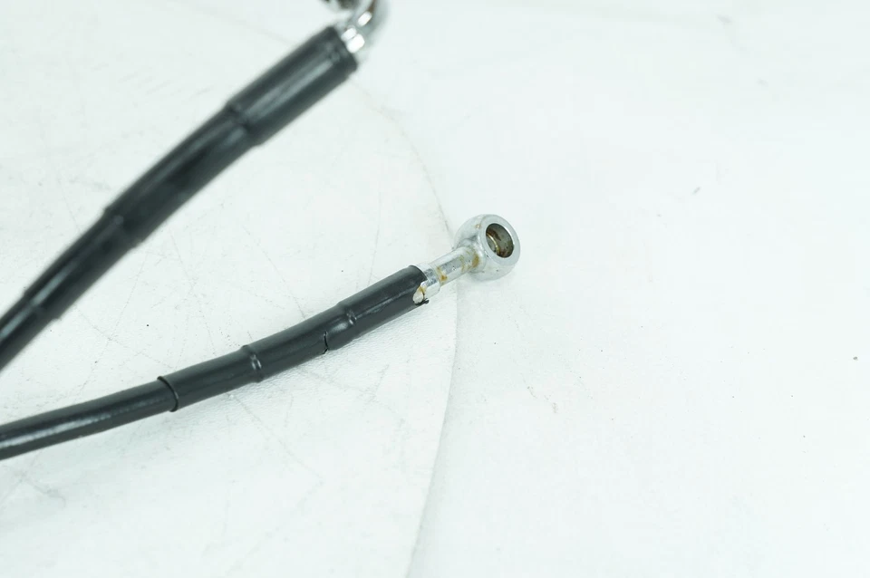 Harley Touring Street Glide 2010 FLHX tubo de manguera de freno delantero sin ABS Foto 3 de 4