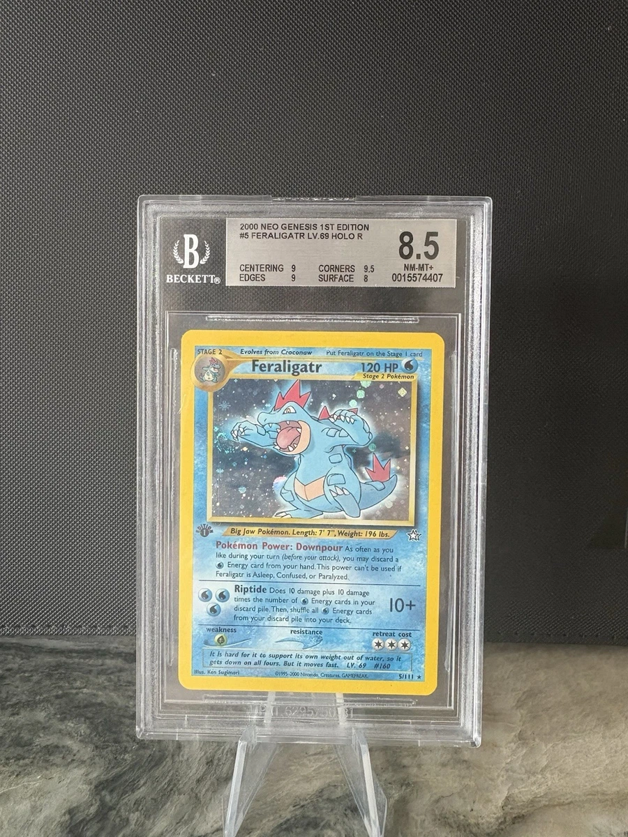 Pokémon TCG Beckett Grading Services (BGS) 8.5 Graded Holo Rare