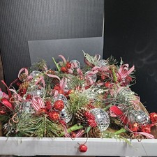 Mirror Disco Balls Christmas Balls Tree Decorated Ornaments Corsage Lot Of 18