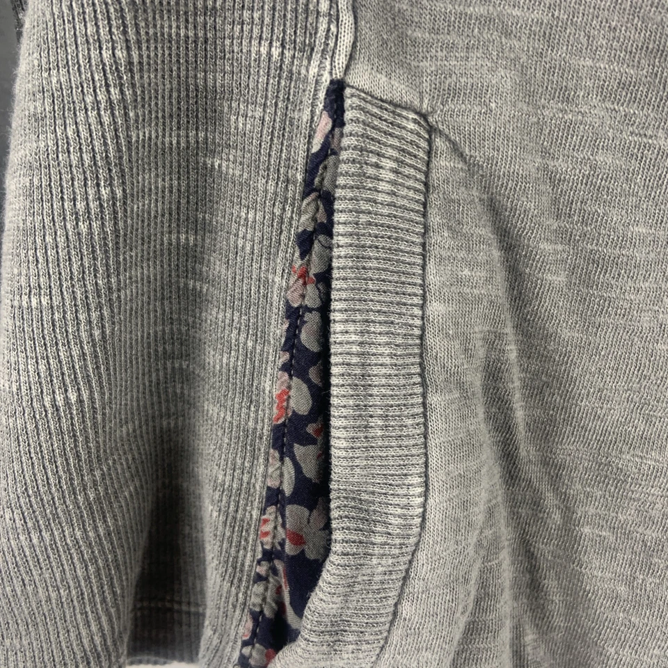 Суббота воскресенье Anthropologie шаль толстовка маленький серый Джерси Tavi Moto - Изображение 4 из 4