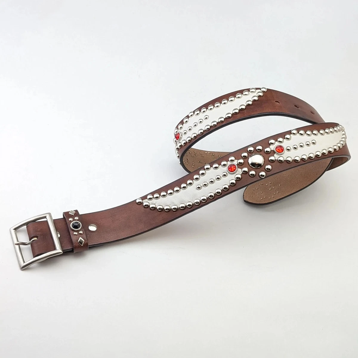 Will brand handmade leather belt size 36 Buy Black Leather Belt Blanks DIY Handmade Leathercraft 34  main image 2