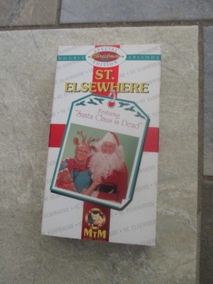 VHS St. Elsewhere Christmas Edition featuring ''Santa Claus Is Dead'' 1992