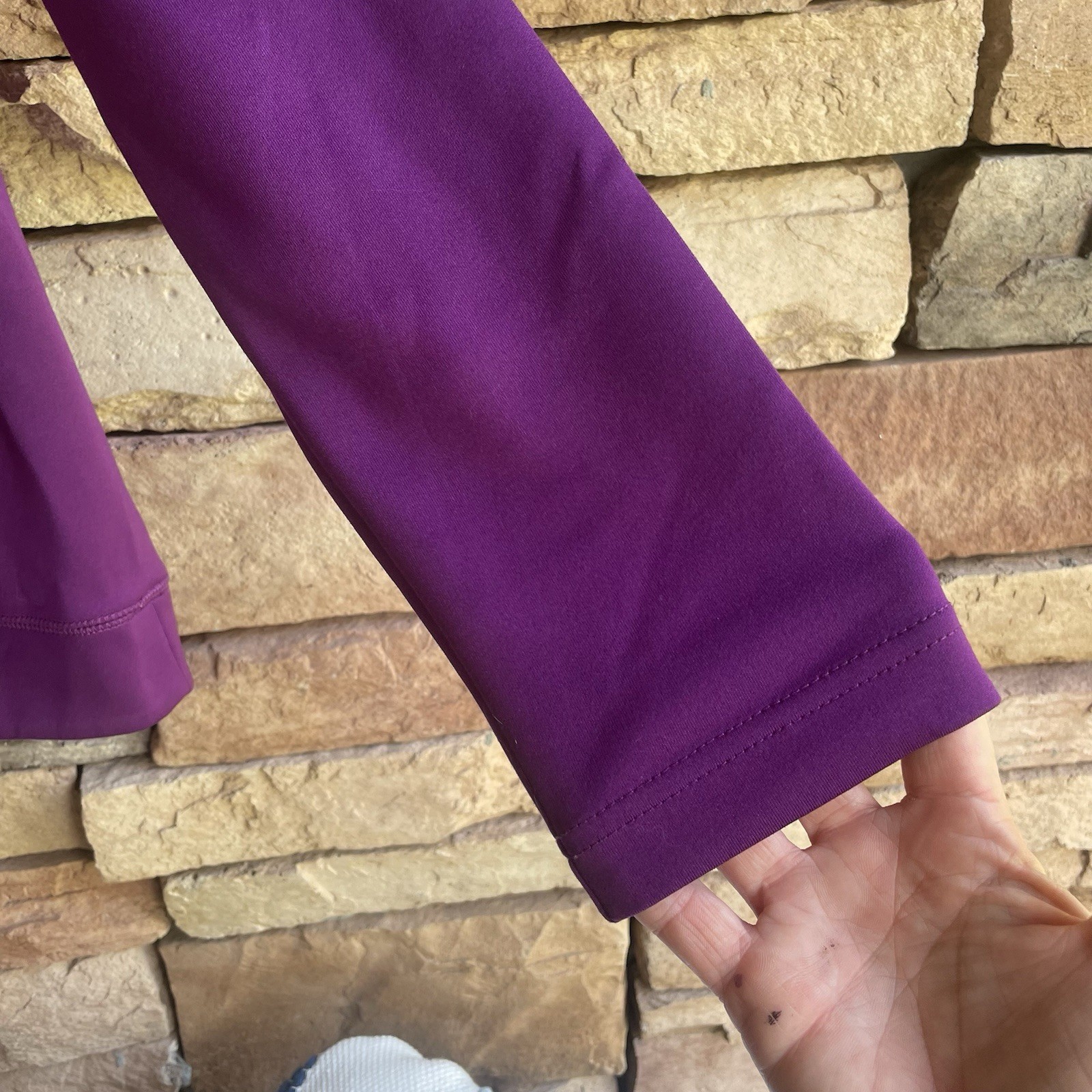 Columbia purple partial zip pullover sweatshirt E… - image 4