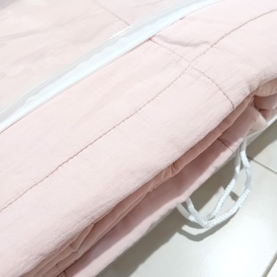 Ib Laursen Quilt Tagesdecke 130x180cm Altrosa