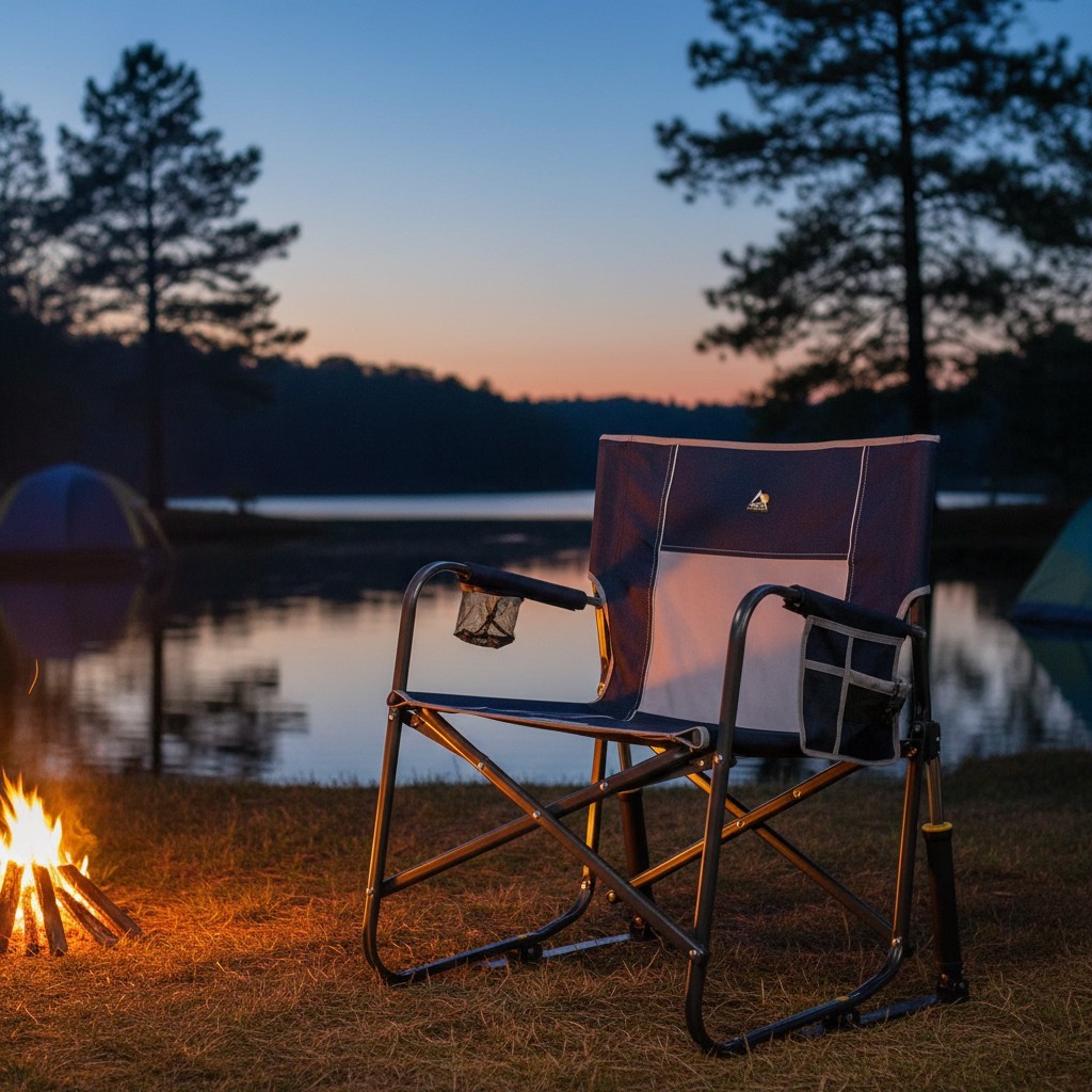 Freestyle Rocker Fold Out Rocking Chair GCI Outdoor 37072