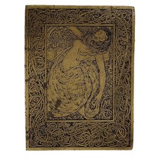 Art Nouveau Nude Woman Maiden Victorian Floral Celtic Hippie Vtg Belt Buckle