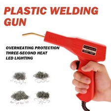 PISTOLA  SALDATRICE RIPARA  PARAURTI In Plastica 50W + GRAFFETTE