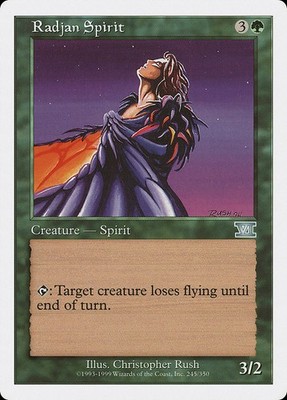 MTG Radjan Spirit 6ED English NM