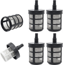 4 Packs Household Hose Filters, Double-Layers Stainless Steel Encryption Garden