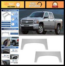 2 Pcs Rear Wheel Arch Repair Panels For 2007-2013 Silverado 1500 2500hd - Upper 2 Pcs Rear Wheel Arch Repair Panels For 2007-2013 Silverado 1500 2500hd - Upper