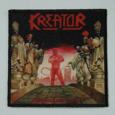 KREATOR Terrible Certainty SMALL PATCH Printed Band Logo