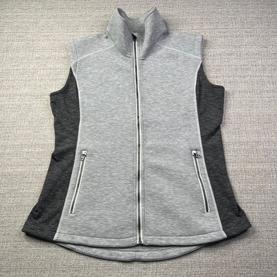 KUHL Vest Women's XL Gray Projekt Kestrel Sleeveless Full Zip Casual