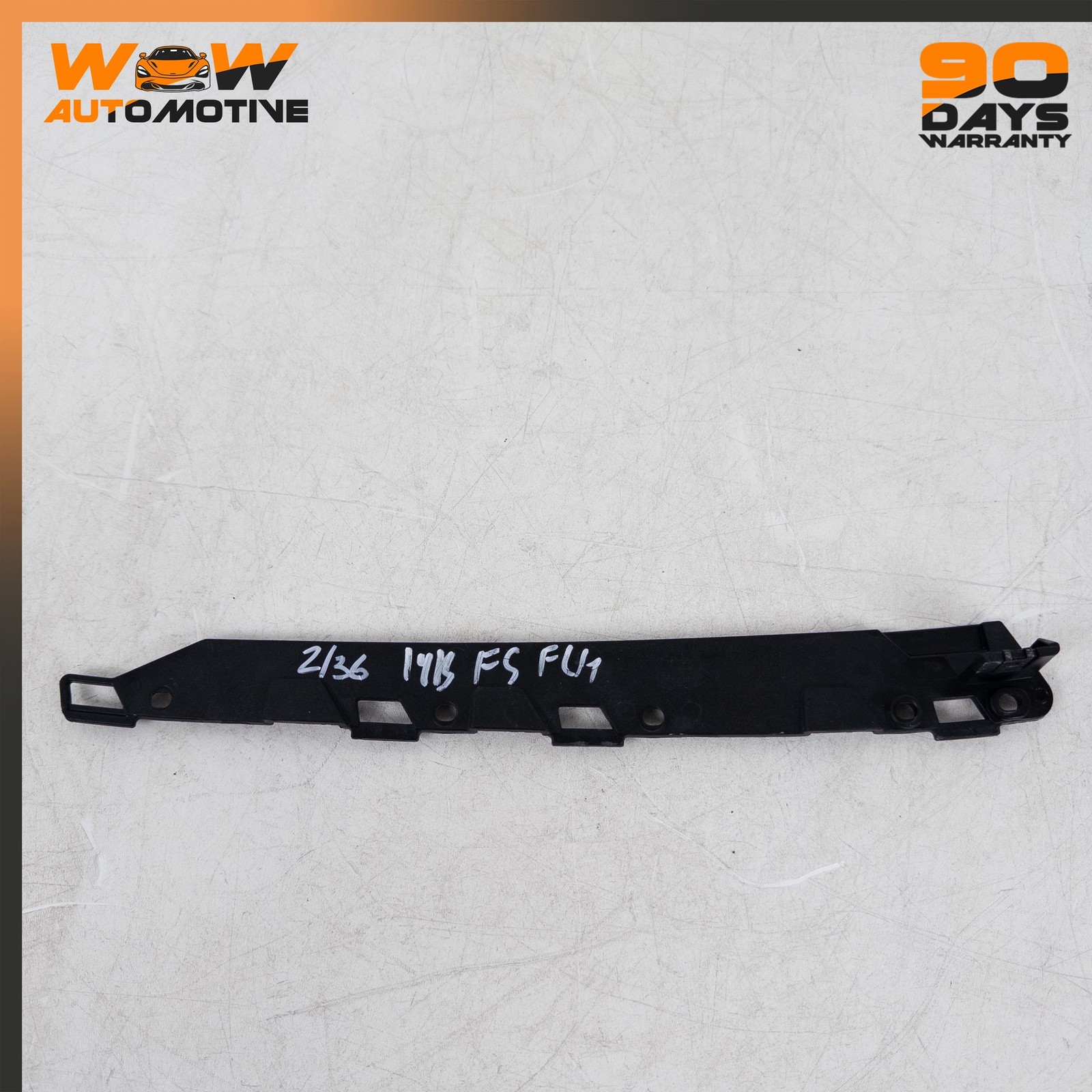 14-19 BENTLEY FLYING SPUR FRONT LEFT DRIVER SIDE BUMPER BRACKET GUIDE PROFILE OE
