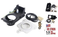 19613 RV Toilet Mechanism Assembly black Compatible with Aria Deluxe I/II