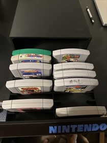 Nintendo N64 Game Storage Case 18 Cartridge Holder Case Box Drawer 3D Print.