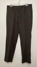 Uniqlo JW Anderson Pants Mens 33x28 Olive Green Wool Blend Chino Lined