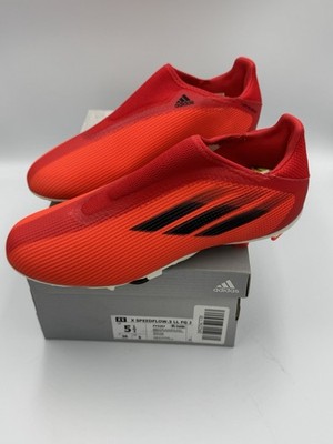 Adidas X Speedflow.3 LL FG J Soccer Cleats Youth 5.5 Womens 6.5 Red NWT FY3257