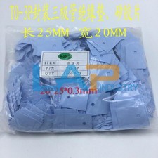 1000pcs/pack TO-3P Power Transistor MICA Insulator Polymer Material 20 25 0.3mm