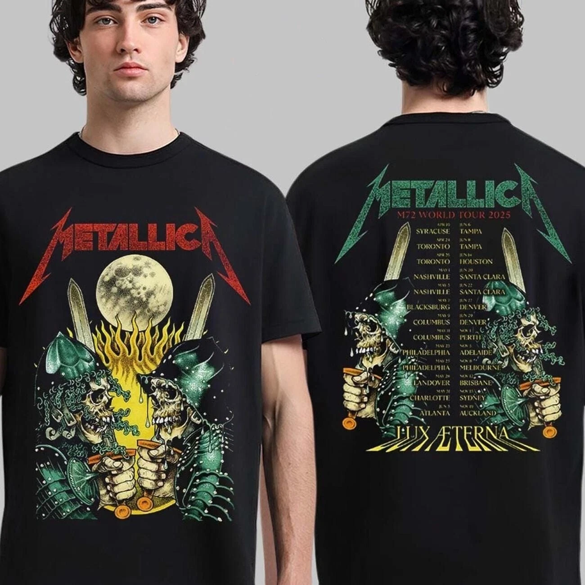 Metallica M72 World Tour 2025 T-Shirt | eBay