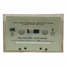 Phil Collins - Face Value - Vintage Cassette Tape - No Insert