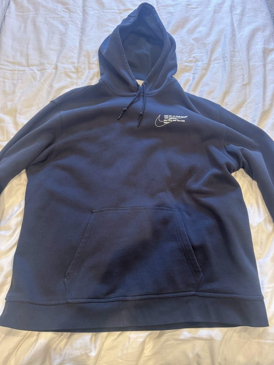 Off White X Nike 'off Campus' Hoodie Size XL 2017 | eBay