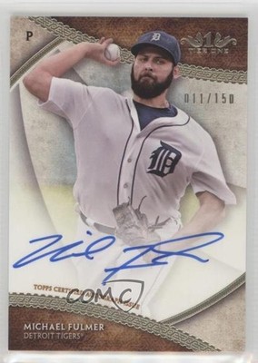2017 Topps Tier One Break Out 11/150 Michael Fulmer #BOA-MFL Auto fm0