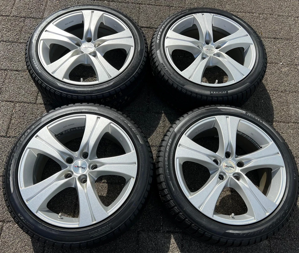 4 ALU 18" WINTERRÄDER BMW 3ER REIHE F30 F31 X1 E84 4ER REIHE F32 F33 225/45R18 - Bild 2 von 4