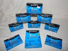 Lot of 10 Sony P6-120MPL Cassettes for Video8 HI8 Digital8 Camcorders