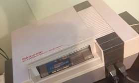 NES's SPACE SHUTTLE PROJECT w/rare BLOCKBUSTER instructions & case, Works great!